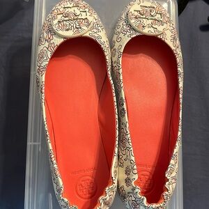 NWOT Tory Burch Minnie Ballet Flat 7.5